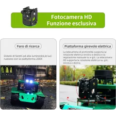 Kit Robot AI Yahboom Raspberry Pi 4B avec Caméra 3D & ROS