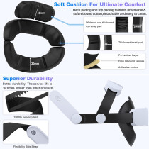 Kawaye Comfort Adjustable Head Strap for Meta Quest 3/2 VR Headset