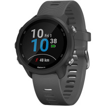 Garmin Forerunner 245 GPS Running Smartwatch - Slate Gray (Renewed)