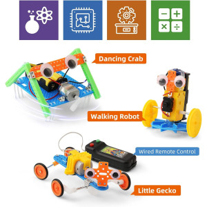 STEM Robotics Kits for Kids 6-12 | Robot Building & Science Toys