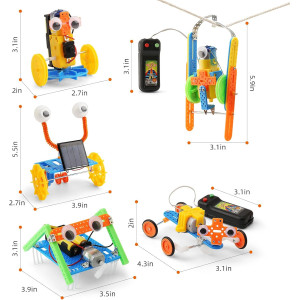 STEM Robotics Kits for Kids 6-12 | Robot Building & Science Toys
