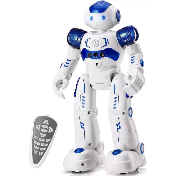 Robot Télécommandé KingsDragon: Programmable, Educatif & Super Fun! Cadeau Idéal 3-8 Ans