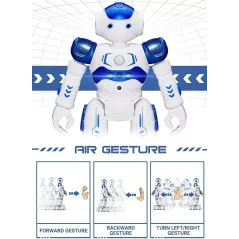 Robot Télécommandé KingsDragon: Programmable, Educatif & Super Fun! Cadeau Idéal 3-8 Ans