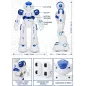 Robot Télécommandé KingsDragon: Programmable, Educatif & Super Fun! Cadeau Idéal 3-8 Ans