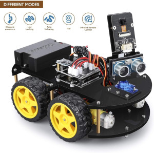 ELEGOO UNO R3 Robot Kit STEM pour Enfants 8-16 ans