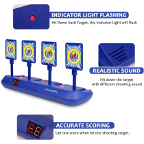 GMAOPHY Digital Shooting Targets with Foam Dart Blaster Toy for Kids