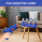 Auto Reset Shooting Target with 2 Blasters - Fun Electronic Target Practice for Kids!
