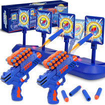 Cibles de Tir Électroniques GMAOPHY avec 2 Pistolets Fléchettes