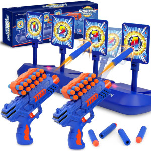 GMAOPHY Digital Shooting Targets with Foam Dart Blaster Toy for Kids