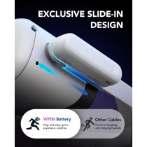 VIYISI 5000mAh Battery Pack for Meta Quest 3 & 2 – Lightweight VR Charger