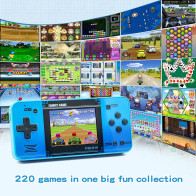 Portable Handheld Game Console for Kids - 220 Retro Games, Rechargeable