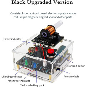 STEM DIY Soldering Kit: Electric Magnetic Toy & Mini Shooting Game Gift