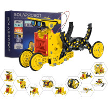 AESGOGO Solar Robot STEM Kits for Kids 8-16 | Science Birthday Gifts