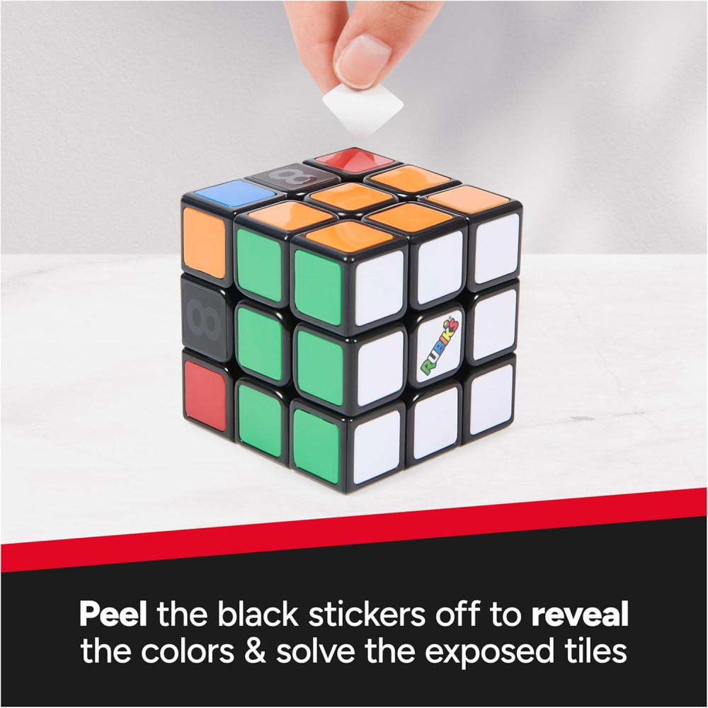 Coach Rubik’s Cube 3x3 avec Guide, Stickers & Vidéos