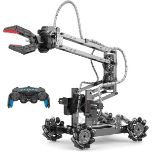Robot Bras Robotique 360° Télécommandé - Kit STEM 103 pcs