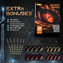 IgnatGames Premium Soft Tip Darts – 6/12 Pack Brass Barrels & Accessories