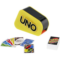 Mattel UNO Attack Card Game with Lights & Sounds – 112 Cards, Ages 7+