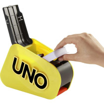 Mattel UNO Attack Card Game with Lights & Sounds – 112 Cards, Ages 7+