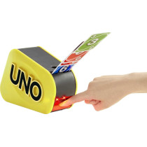 Mattel UNO Attack Card Game with Lights & Sounds – 112 Cards, Ages 7+