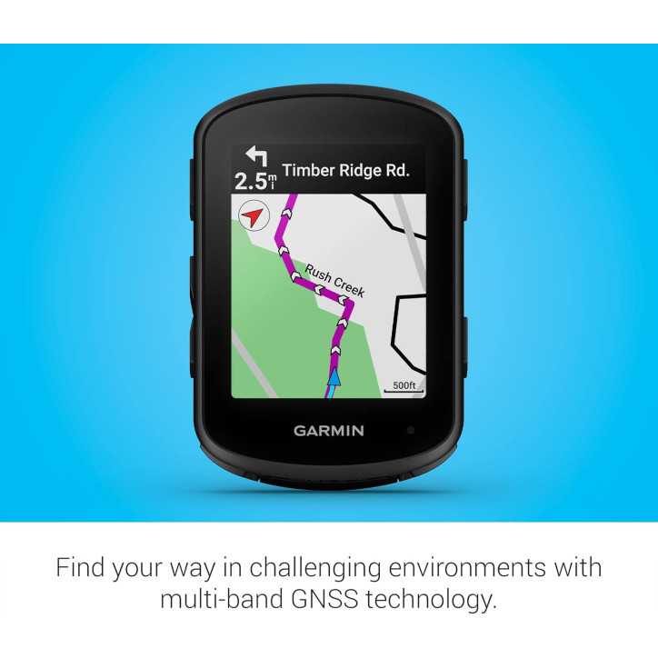 GPS Bike Computer with Touchscreen & Navigation: 32-Hour Battery Life