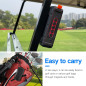 Dprofy Magnetic Golf Speaker: Waterproof, 24H Play, Powerful Sound - Perfect for Cart & Bag!