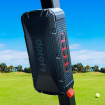 Pro Portable Magnetic Bluetooth Golf Speaker – Waterproof, Shockproof, 24H Battery