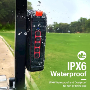 Pro Portable Magnetic Bluetooth Golf Speaker – Waterproof, Shockproof, 24H Battery
