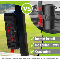 Pro Portable Magnetic Bluetooth Golf Speaker – Waterproof, Shockproof, 24H Battery
