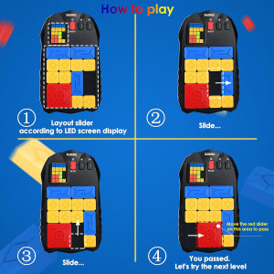 Super Slide Puzzle Games: 500+ Levels Brain Teasers & STEM Learning Toy