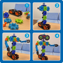 Gears! Gears! Gears! Robot Building Set - 116 Pieces STEM Toy for Kids