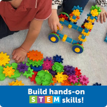 Gears! Gears! Gears! Robot Building Set - 116 Pieces STEM Toy for Kids