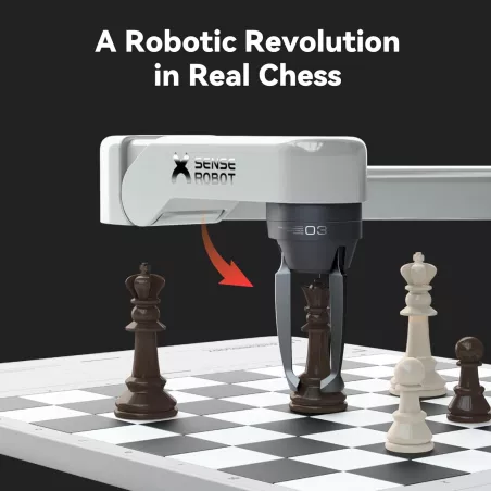 Bras Robotique dÉchecs IA 25 Niveaux: Défiez lIntelligence Artificielle!