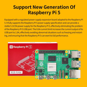 Bras Robotique Yahboom 6DOF avec Raspberry Pi 5 et Gripper