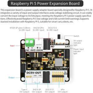 Bras Robotique Yahboom 6DOF avec Raspberry Pi 5 et Gripper