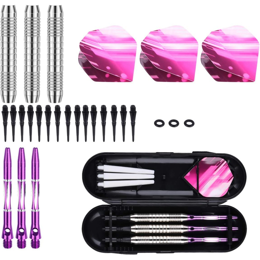 Set Fléchettes Soft Tip 18g/21g Rainbow avec Accessoires