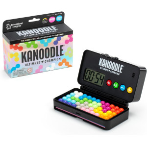Kanoodle Ultimate Champion: 3D Brain Teaser Puzzle & Travel Game for Ages 7+
