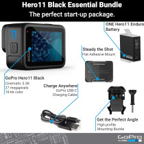 GoPro HERO11 Black – Waterproof 5.3K60 Ultra HD Action Camera