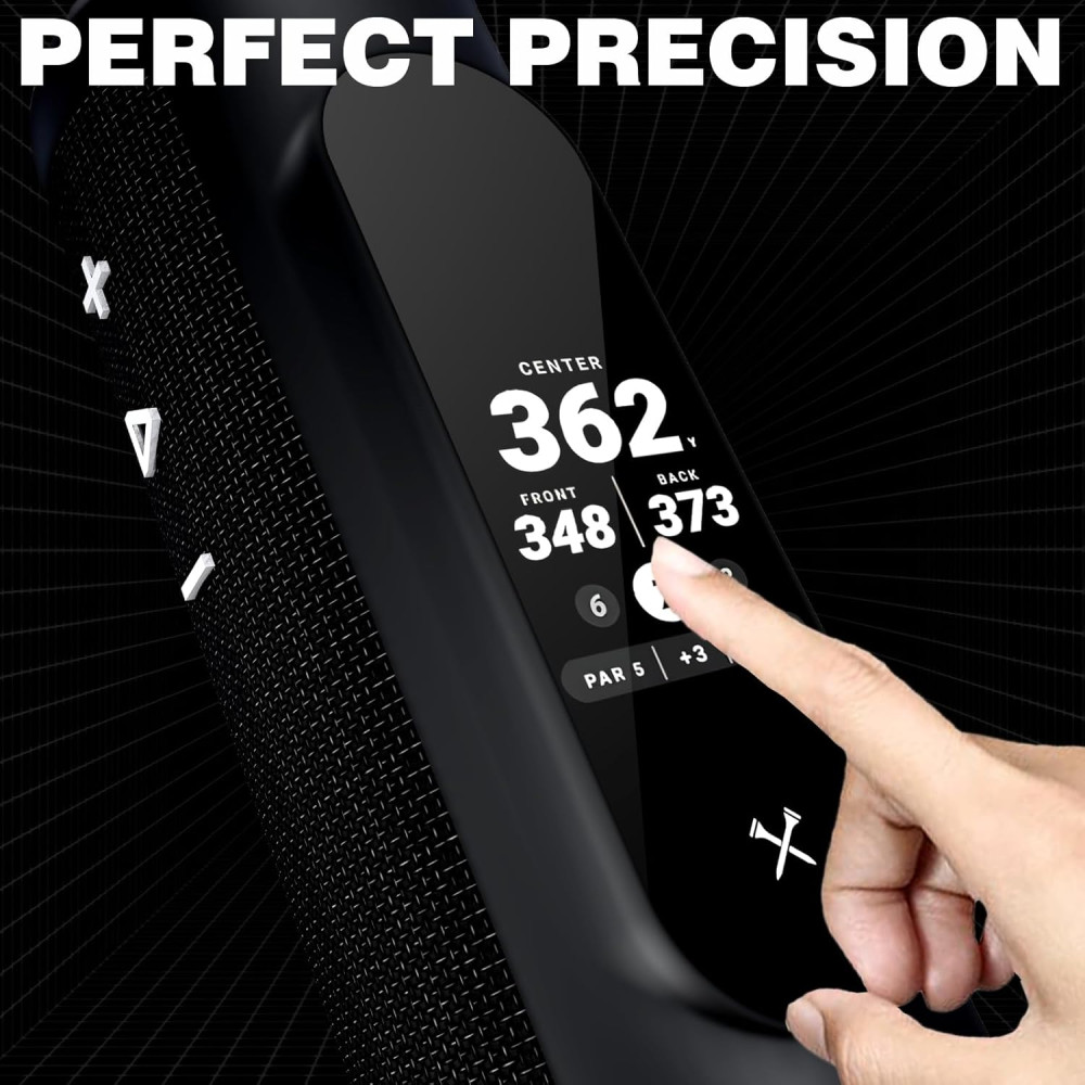 2-Pack Tempered Glass Screen Protector for Blue Tees Golf Player+ GPS
