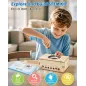 Kit Radio FM DIY Poraxy: LExpérience Scientifique STEM Amusante pour Enfants (8-16 ans)