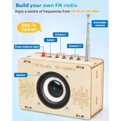 Kits Scientifiques STEM Poraxy pour Enfants 8-16 ans