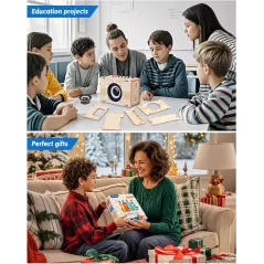 Kits Scientifiques STEM Poraxy pour Enfants 8-16 ans