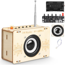 Poraxy STEM Science Kits for Kids 8-16 - Build FM Radio & Circuits DIY