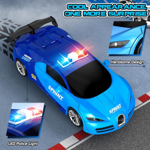 Remote Control Car Toy for Boys 4-12 | Transforming Robot, 360° Spin