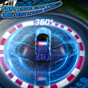 Remote Control Car Toy for Boys 4-12 | Transforming Robot, 360° Spin