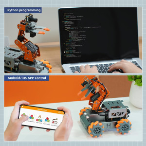 Bras Robotique MatserPi 5DOF Open Source pour Raspberry Pi