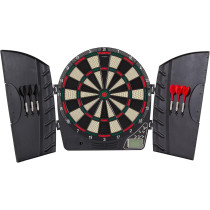 Arachnid Reactor Electronic Dartboard & Cabinet with LCD Cricket Scoring