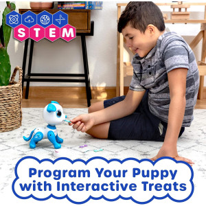 Robo Pets Robot Dog Toy for Kids - Remote Control, Interactive & LED