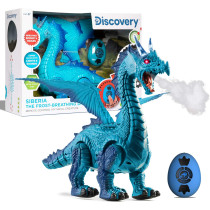 Discovery Kids RC Dragon Smoke Toy – Realistic Roaring, Light-Up & Remote Control