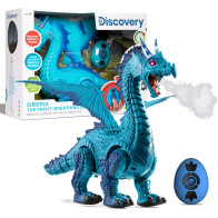 Discovery Kids RC Dragon Smoke Toy – Realistic Roaring, Light-Up & Remote Control