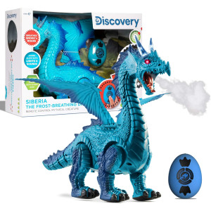 Dragon RC Discovery Kids : Dinosaure Fumée, Sons & Lumières